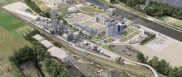 Holcim GO4ZERO aerial view